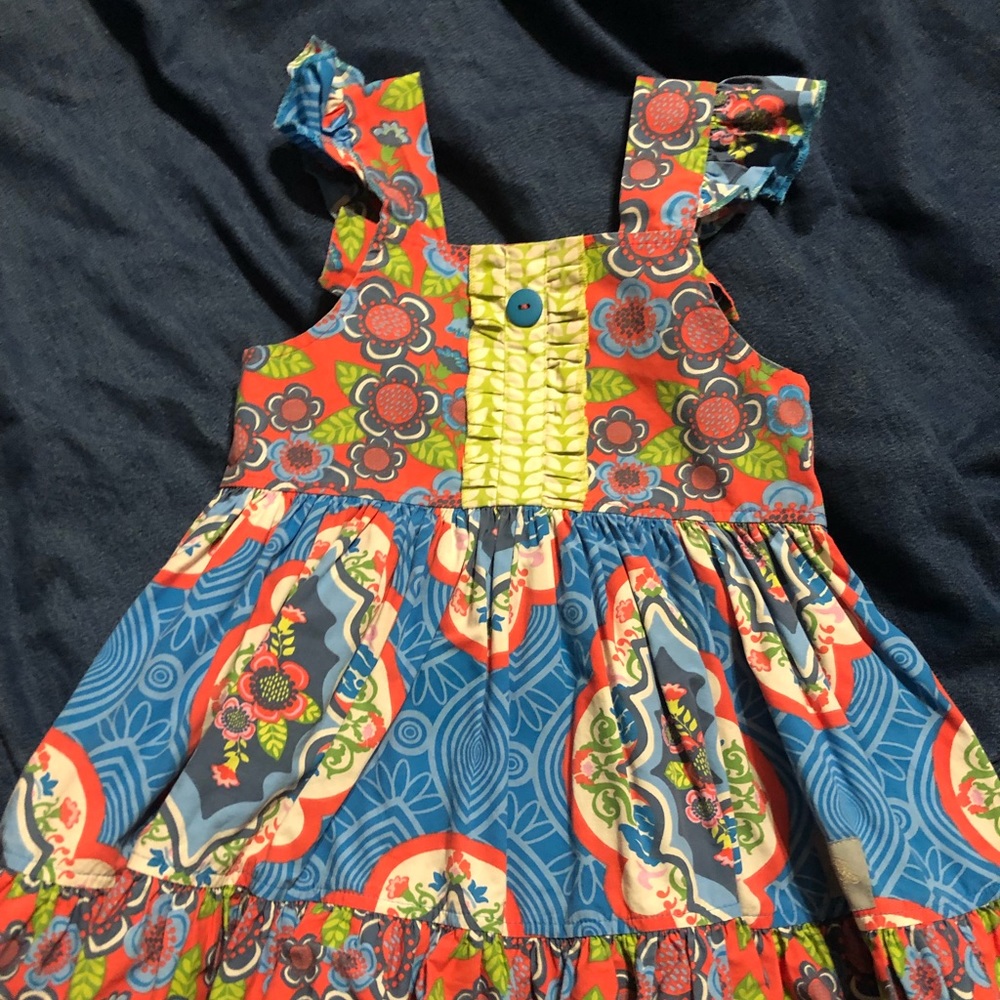 Eleanor Rose 5/6 fiesta top-EUC